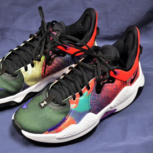 Men's Nike PG5 Multicolor Sneakers CW3143-600 - Picture 1 of 8